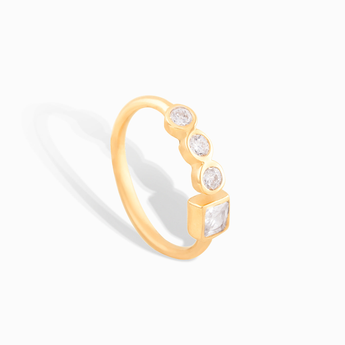 Quadruple Stone Ring