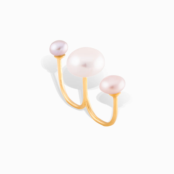 Pearl Knuckle Ring