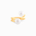 Pearl Claw Ring