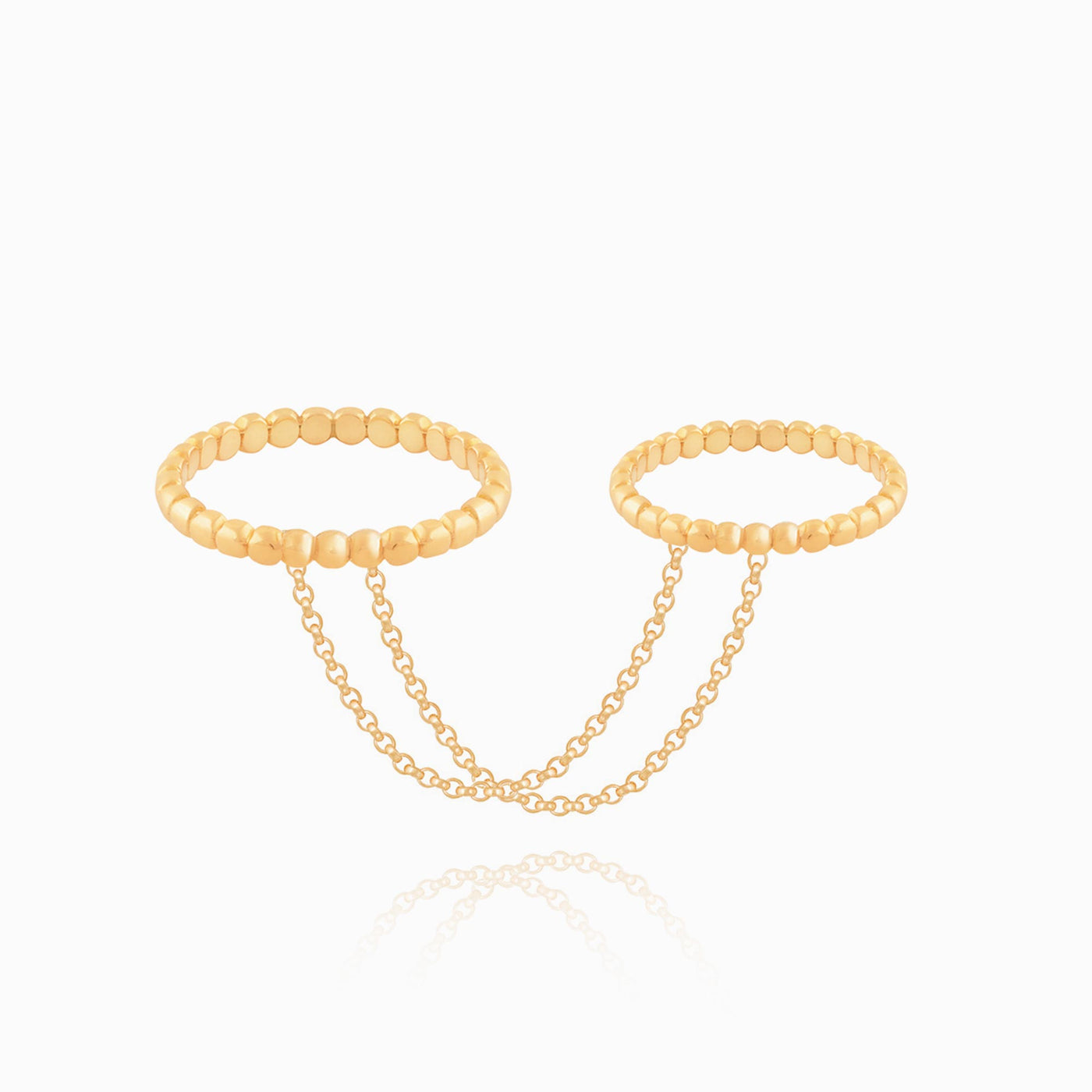 Double Layer Chain Ring