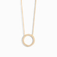 Circle Diamond Necklace