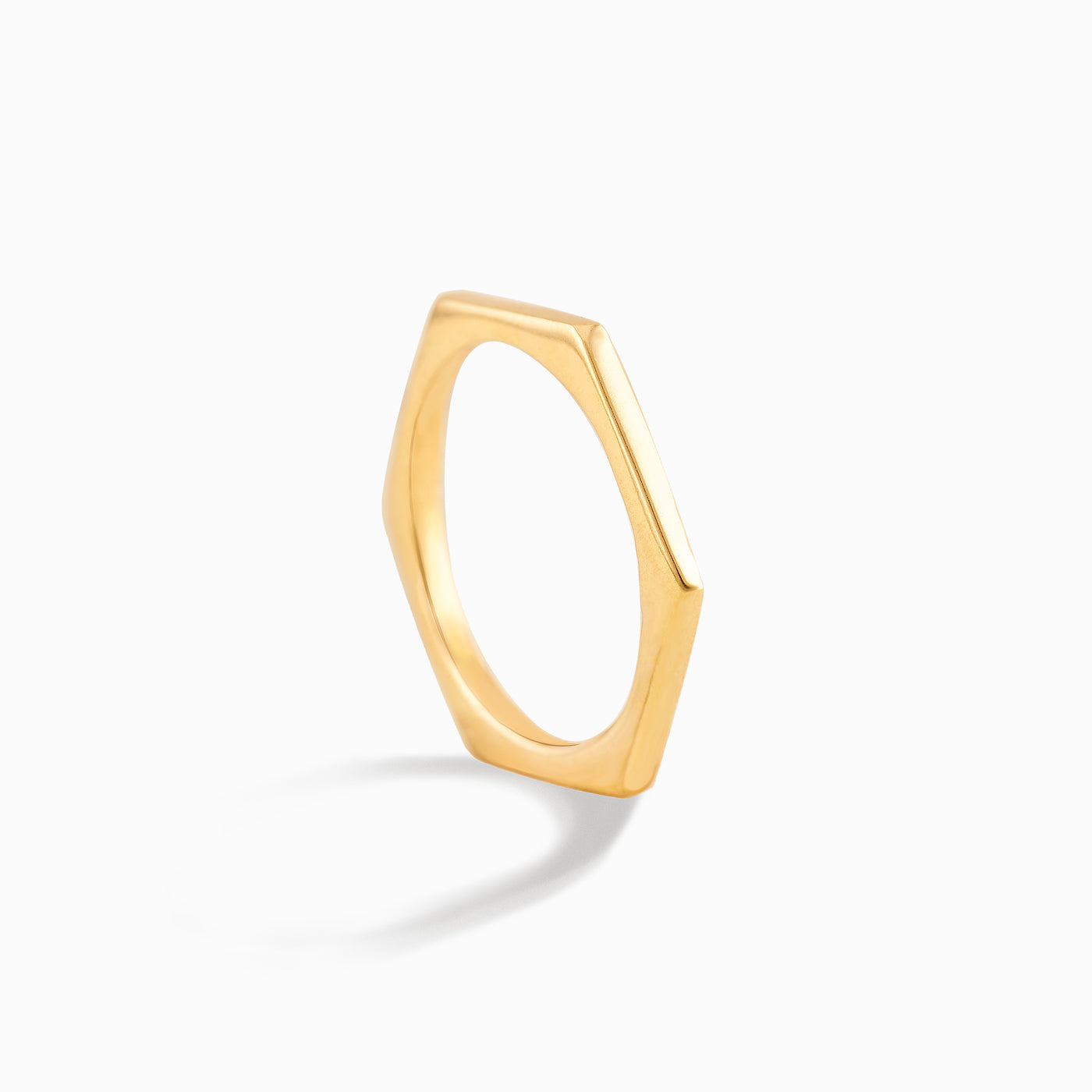 Hexagon Slim Ring