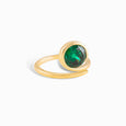 Emerald Stacking Ring