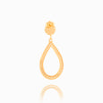 Loop Drop Diamond Earrings