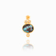 Turquoise Earring with Diamonds