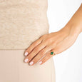 Emerald Stacking Ring