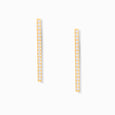 Vertical Line Diamond Earrings