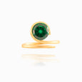Emerald Stacking Ring