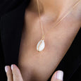 Diamond Burst Seashell Necklace